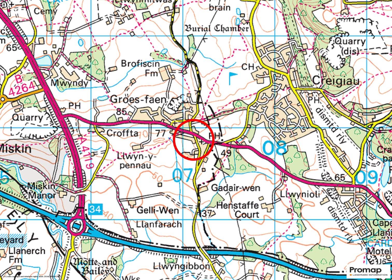 Peterston Road, Groesfaen, Rhonda Cynon Taff, CF72 8NU